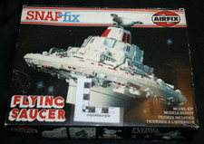 Listing image for Airfix Flying Saucer UFO 1:96 scale model snap fix kit 9 07171.
